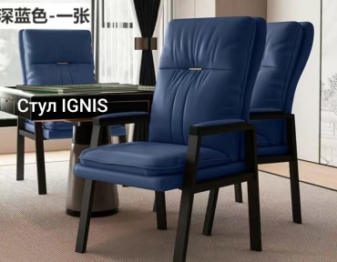 Комплект стульев IGNIS 402, 105x58x46 см, синий 4 шт.