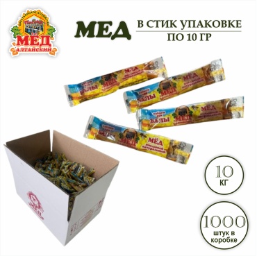 Мёд Алтайский мед горный 10000 г
