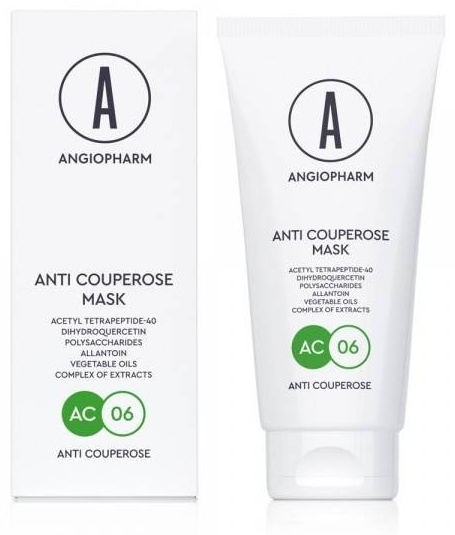 Маска для лица ANGIOPHARM крем Anti Couperose Mask 200 мл