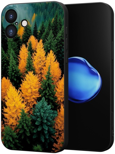 Чехол Mcover для Apple iPhone 16 Plus рисунок