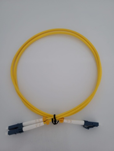 Патч-корд оптический duplex SM (G.652.D) LC/LC 1 м