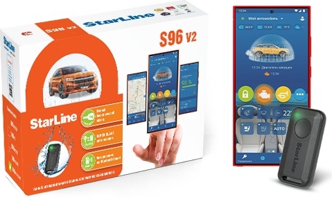 Автосигнализация StarLine S96 v2 LTE-GPS с обратной связью