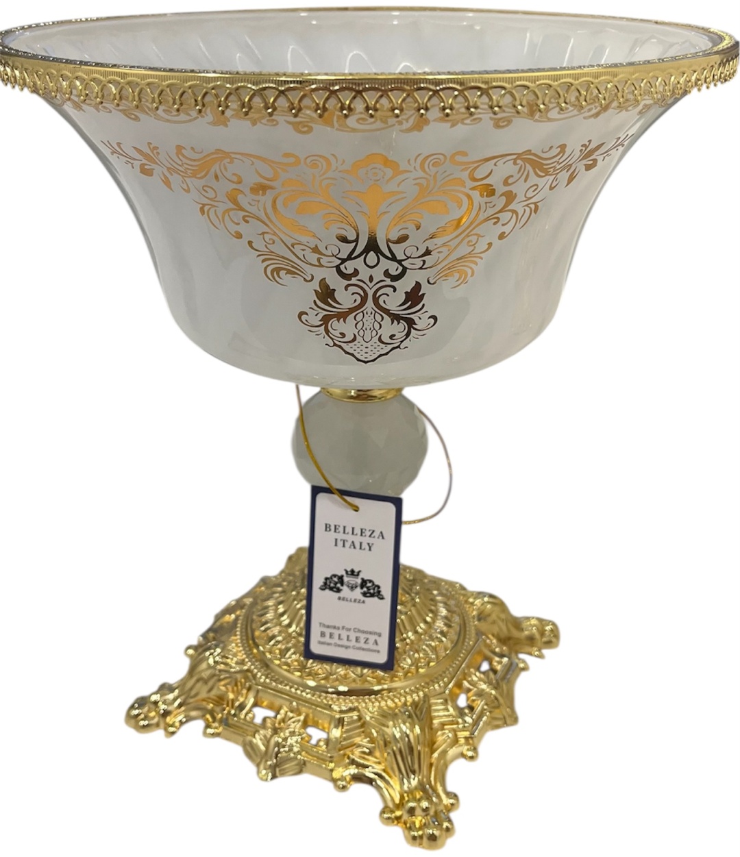 Фруктовница Belleza 12 шт, стекло, металл, 30х26 см
