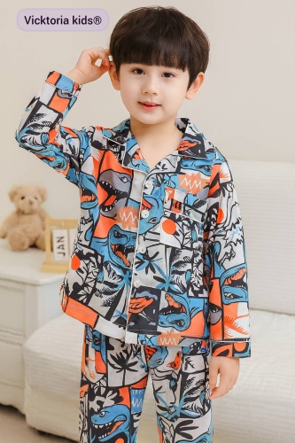 Пижама Vicktoria Kids мультиколор