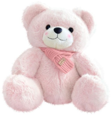 Мягкая игрушка Panda baby Медвежонок розовый, 23 см