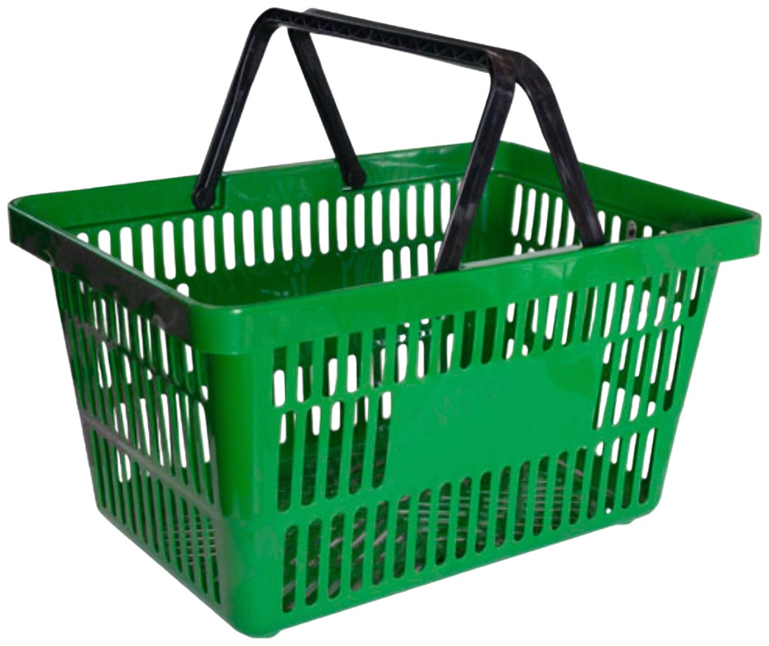 Корзина переносная ABBOTT MDPL, 22 л, 42x30x23 см, зеленый