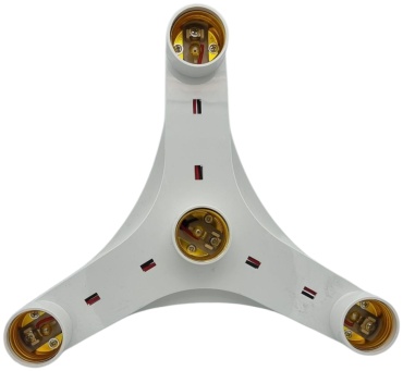 Bussy Lighting разветвитель E27 E27_1_3+1, пластик