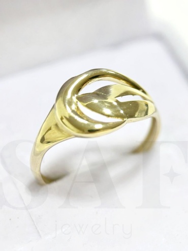 SAF jewelry 0001546 размер 18 вес 1.37 г золото, без вставок