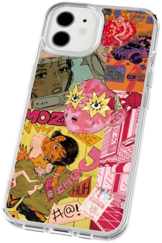 Чехол Mcover для Apple iPhone 12, iPhone 12 Pro рисунок