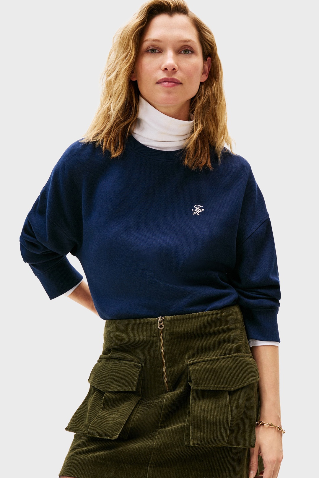 Свитшот Tommy Hilfiger синий