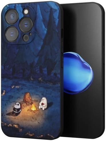 Чехол Mcover для Apple iPhone 14 Pro рисунок