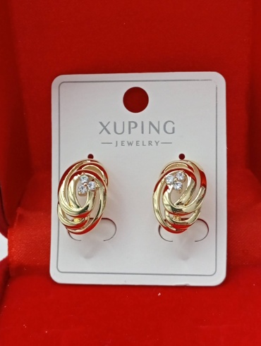 Серьги Xuping Jewelry медицинская сталь, кристалл