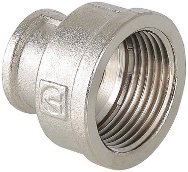 муфта переходная резьбовая DN 50 x 25 ВН.-ВН., Valtec, никель
