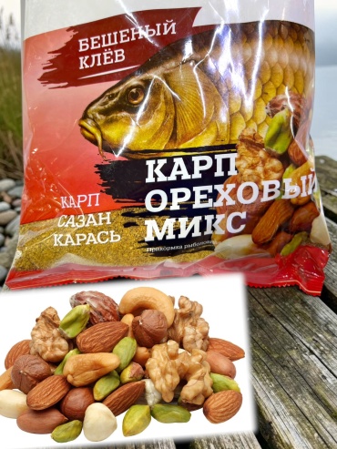 TAIFUN Taifun Прикормка бешеный клев карп сазан карась ореховый микс ореховый микс 1 кг