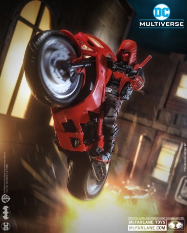 Фигурка McFarlane Red Hood’s Sportsbike 10 см 1 шт