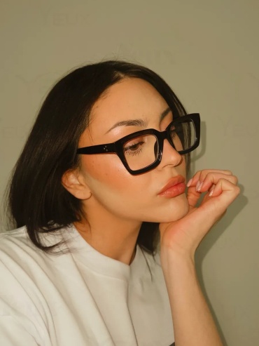 Yeux солнцезащитные очки круглые однотонные