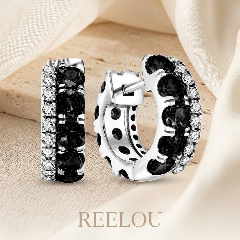 Конго REELOU 200 kon вес 2.8 г серебро, циркон