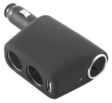 Разветвитель цельный Skyway S02301010 черный