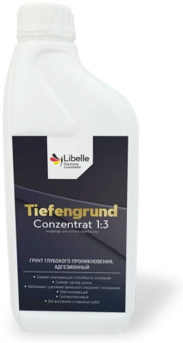 Грунтовка Libelle Tiefengrund 0.9 л, бесцветный