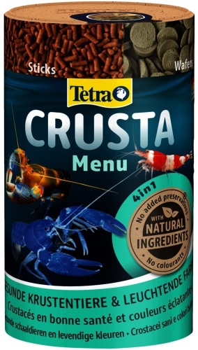 Tetra Crusta Menu для ракообразных микс 52 г 100 мл