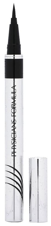 Physicians Formula Eye Booster, водостойкая ультратонкая жидкая подводка для глаз, PF10970 Blackest Black, 1 мл подводка черный PF10970 Blackest Black