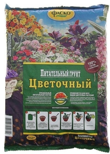 Грунт ФАСКО Грунт ФАСКО Цветочный универсальный 2,5л 2.5 л