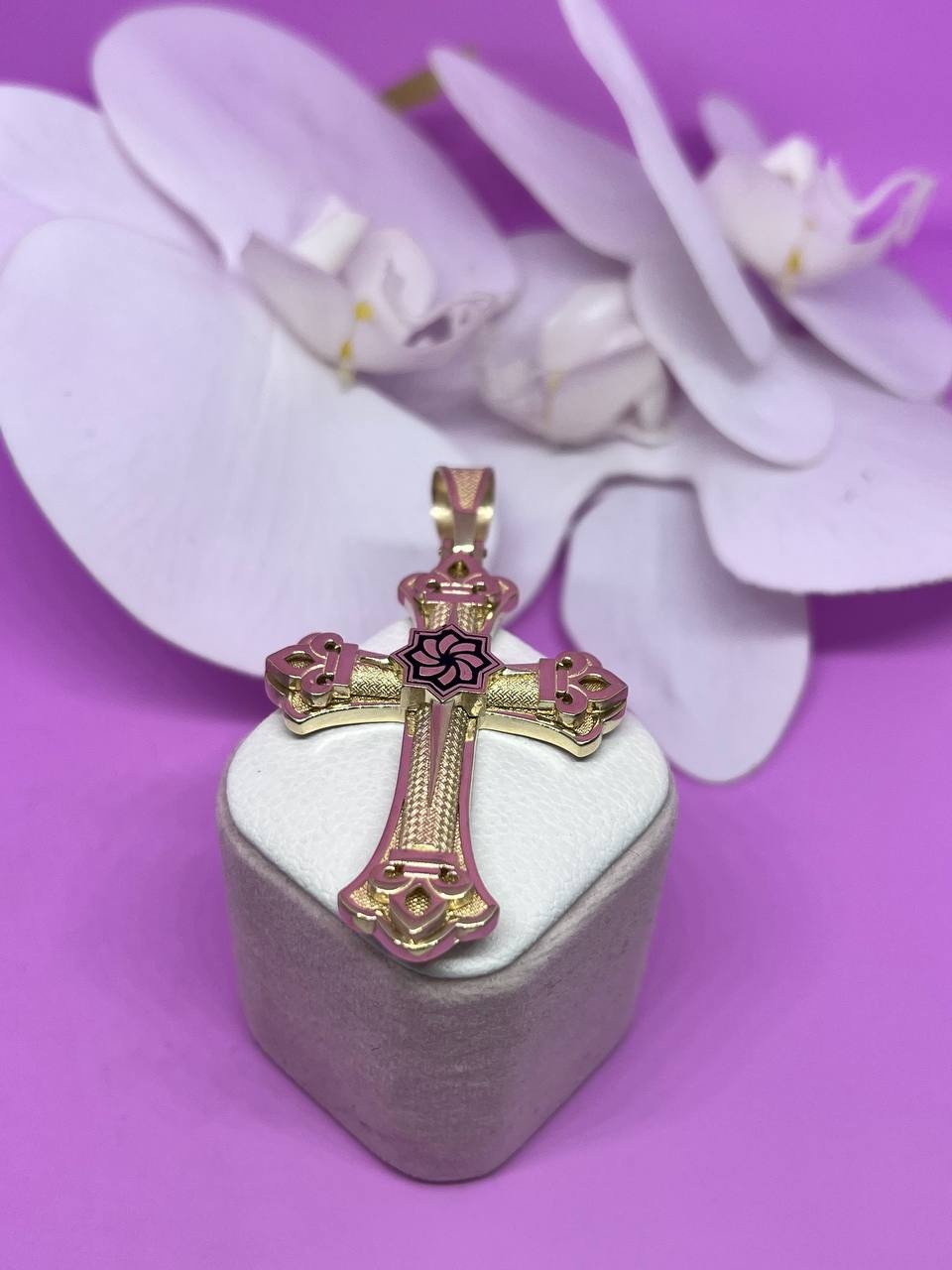 Крестик SAR JEWELRY tohsa-1151 вес 13.2 г золото, без вставок