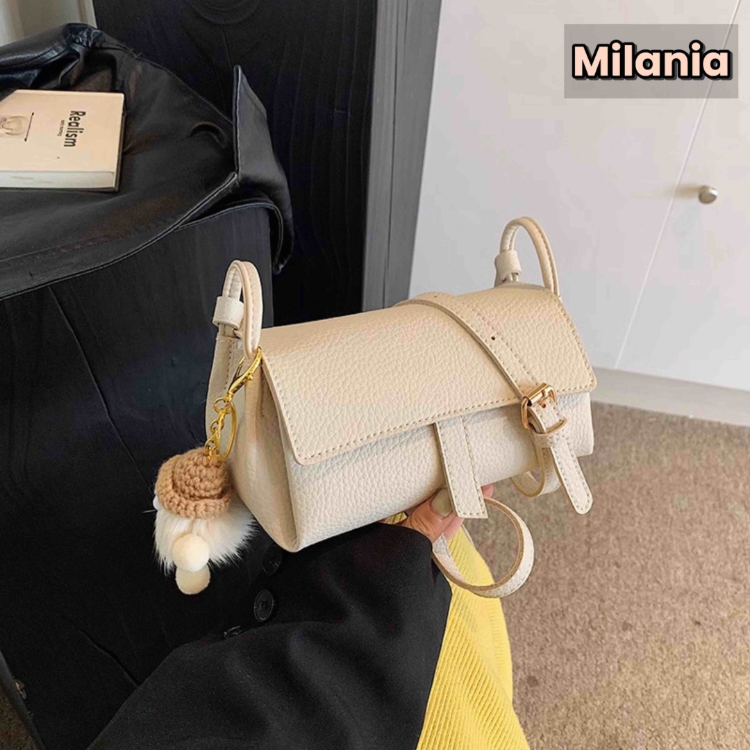Сумка кросс-боди Milania искусственная кожа молочный