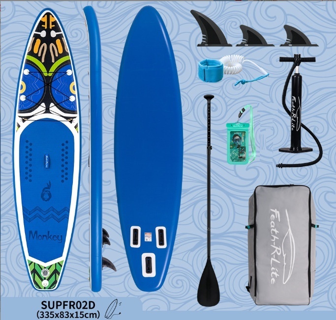 Доска Funwater SUPFR02A 2024 335 мультиколор