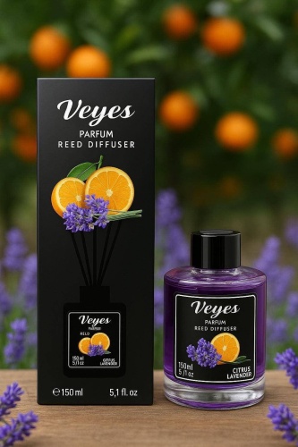 Диффузор с палочками Veyes parfum Цитрус 150 мл