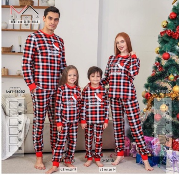 Пижама белый, бордовый