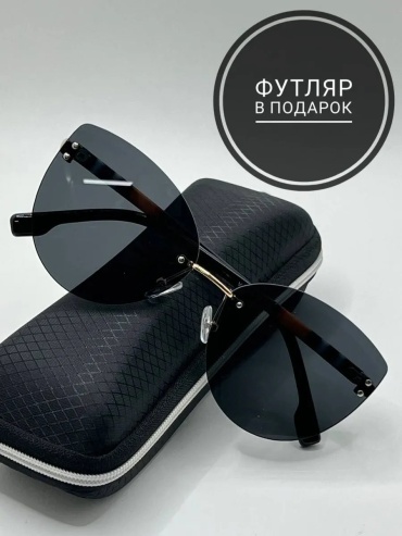 SunGold солнцезащитные очки кошачий глаз однотонные