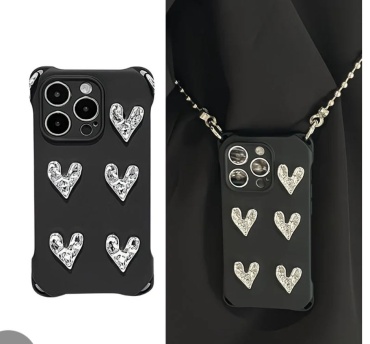 Чехол Fashion Case для Apple iPhone 16 Pro Max черный