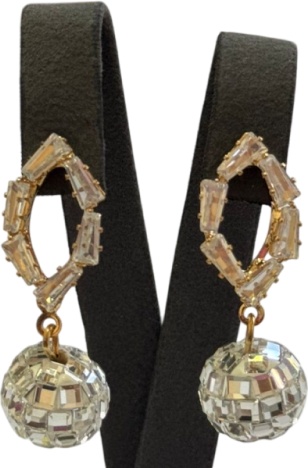 Серьги Angelica Fashion бижутерный сплав, стразы