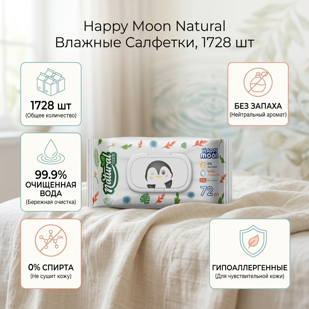 Happy Moon 1728 шт