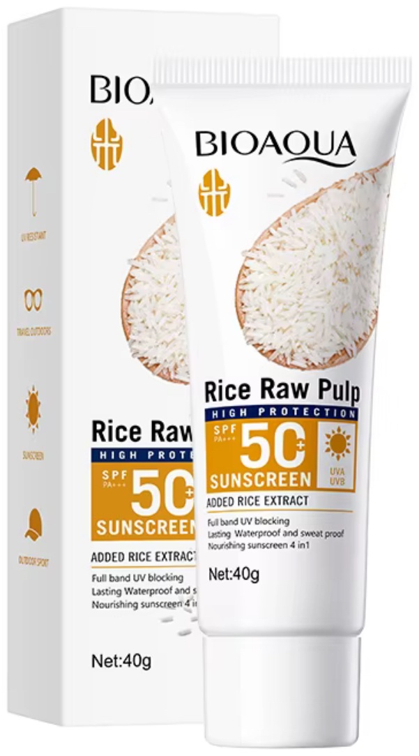 Bioaqua крем Bioaqua sunscreen spf50 для лица, для зоны декольте 40 мл
