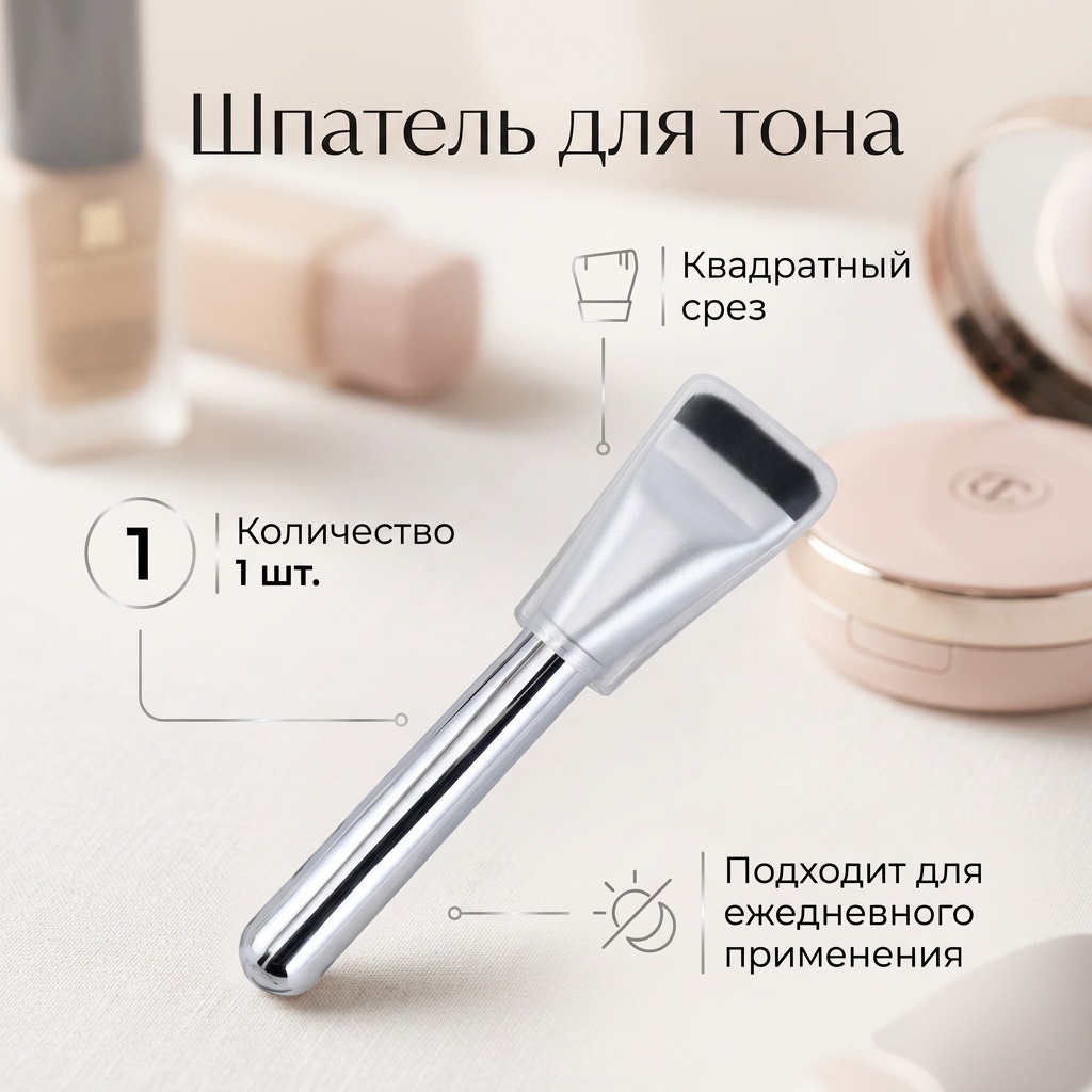 Шпатель для тона 1 шт