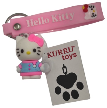 Брелок kurru toys Хэлоу Китти HK-S1101 4.5 резина 1 шт