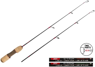 Lucky John C-TECH VIB DUET LJ125-01 для зимней рыбалки 0.57 м