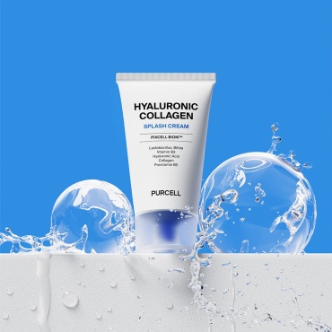 PURCELL крем Pixcell Biom Hyaluronic Collagen Splash Cream Крем для Лица с Коллагеном и Гиалуроновой Кислотой 50ml для лица 50 мл