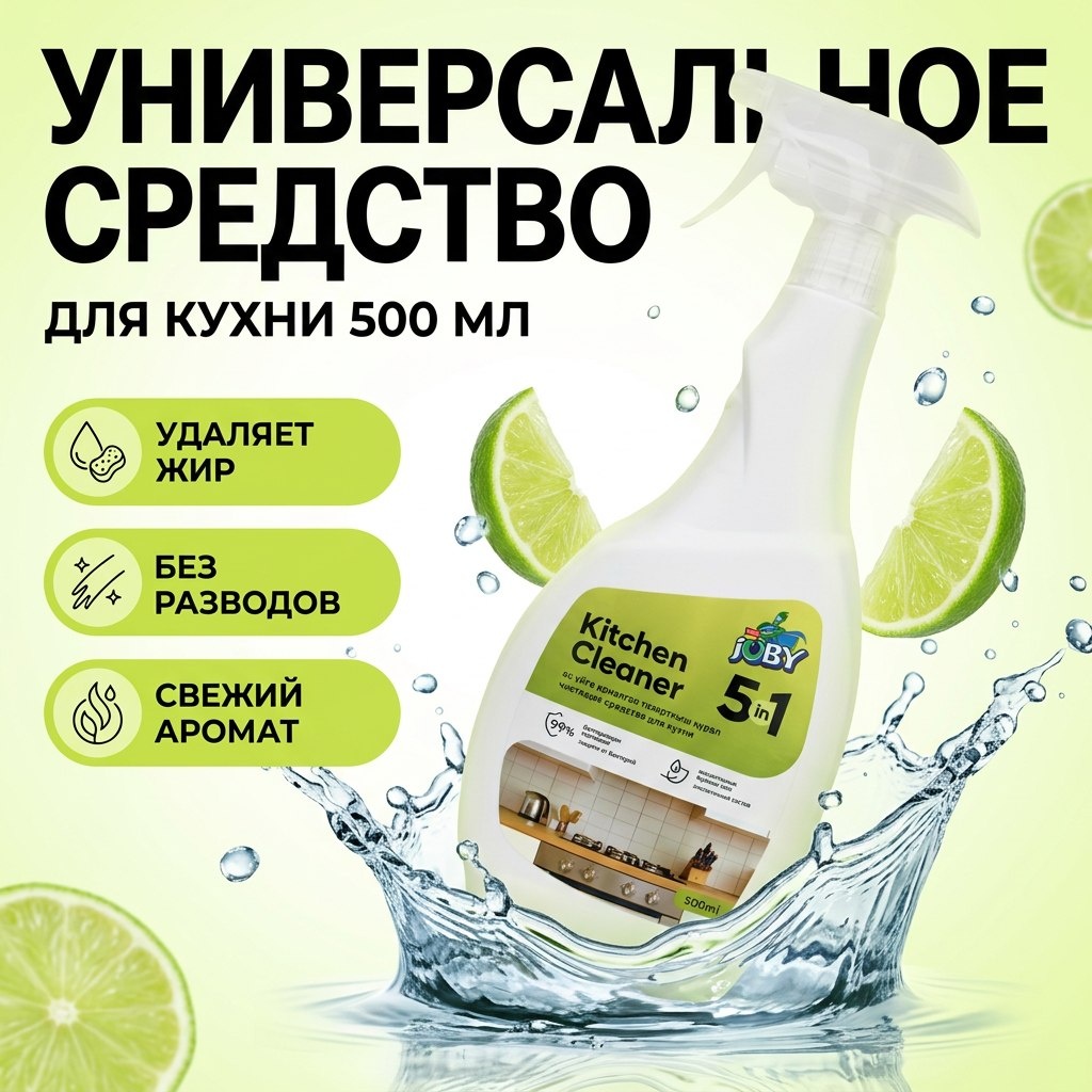 Joby kitchen cleaner 500 мл 0.572 кг