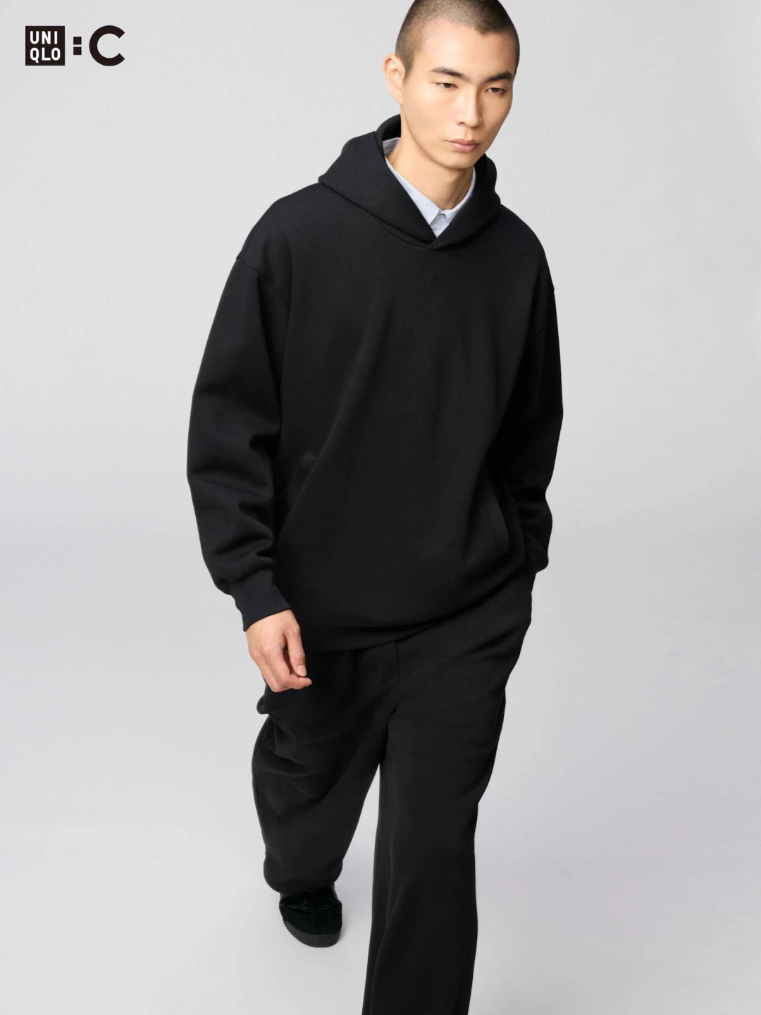 Худи Uniqlo черный