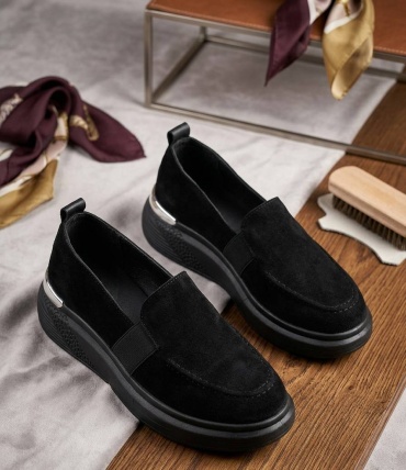 Лоферы FASHION черный