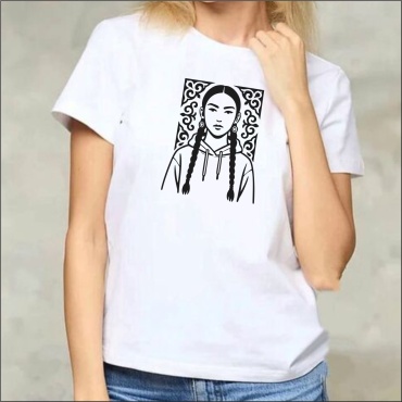 Футболка Darlex KYz белый