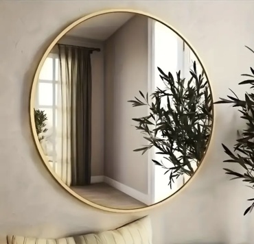 Зеркало настенное, напольное, настольное MIRROR 70x70 см