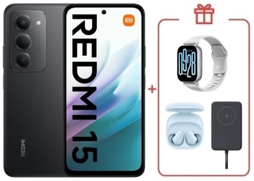 REDMI 15 8 ГБ/256 ГБ черный + подарок