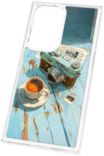 Чехол Mcover для Samsung Galaxy S23 Ultra рисунок