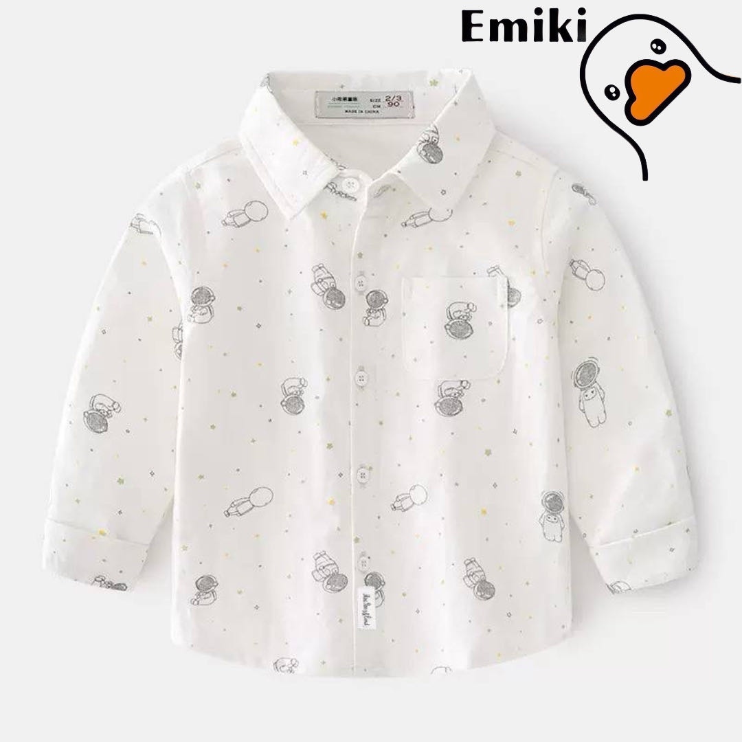 Рубашка Emiki белый