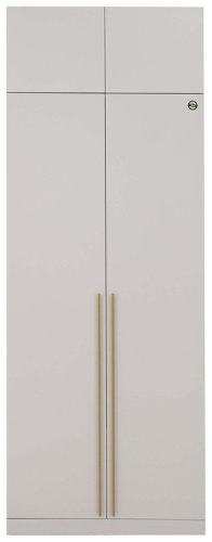 Распашной шкаф Aiba Mebel ИВАРУ, 90x240х40 см, белый