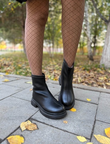 Сапоги FASHION черный